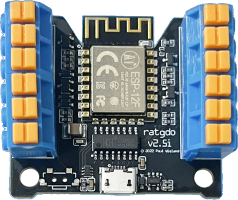 ratgdo v2.5i/2.52i board with Security+ 1.0