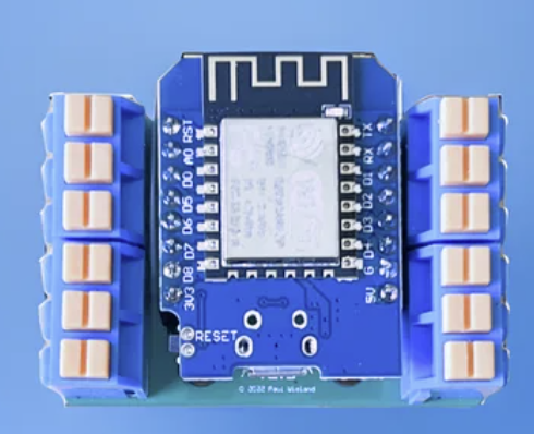 ratgdo v2.5 board with ESP8266 D1 Mini Lite with Security+ 2.0