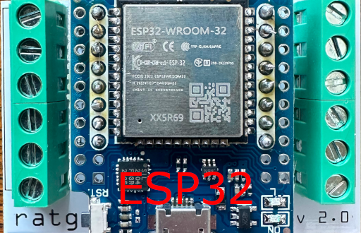 RATGDO v2 board with ESP32 D1 Mini